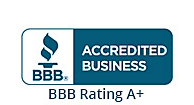 BBB Accredited Business, A+ rating